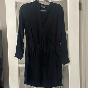 Vince Black Silk Dress